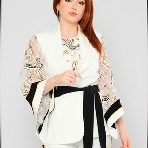 Mianotte Casual Jackets Ecru